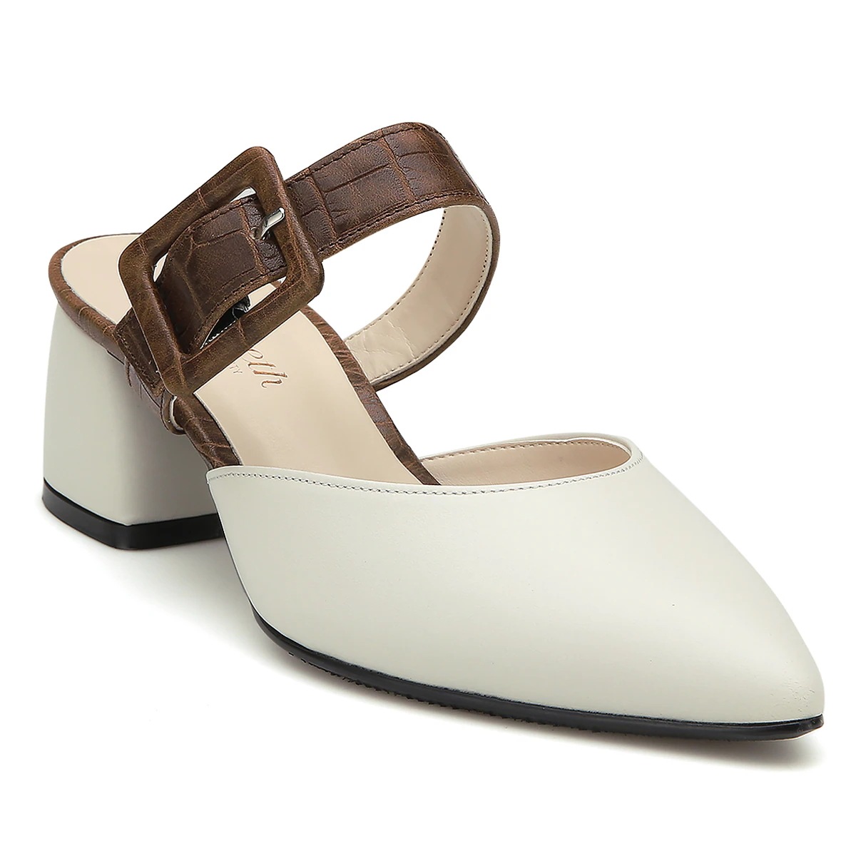 エリザベート バックル ミュール EL20156