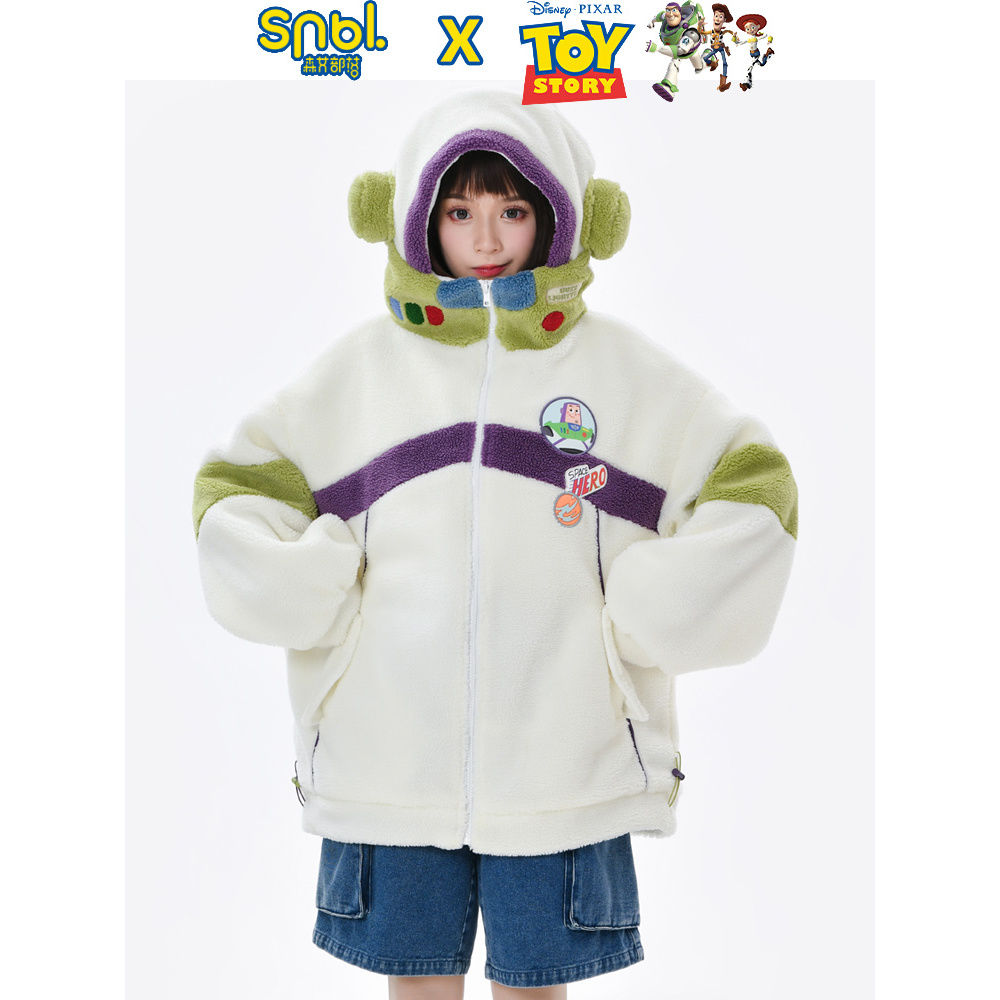 バス光年トイストーリーオリジナル森女部族彼氏風カップル綿服コートゆるい新冬