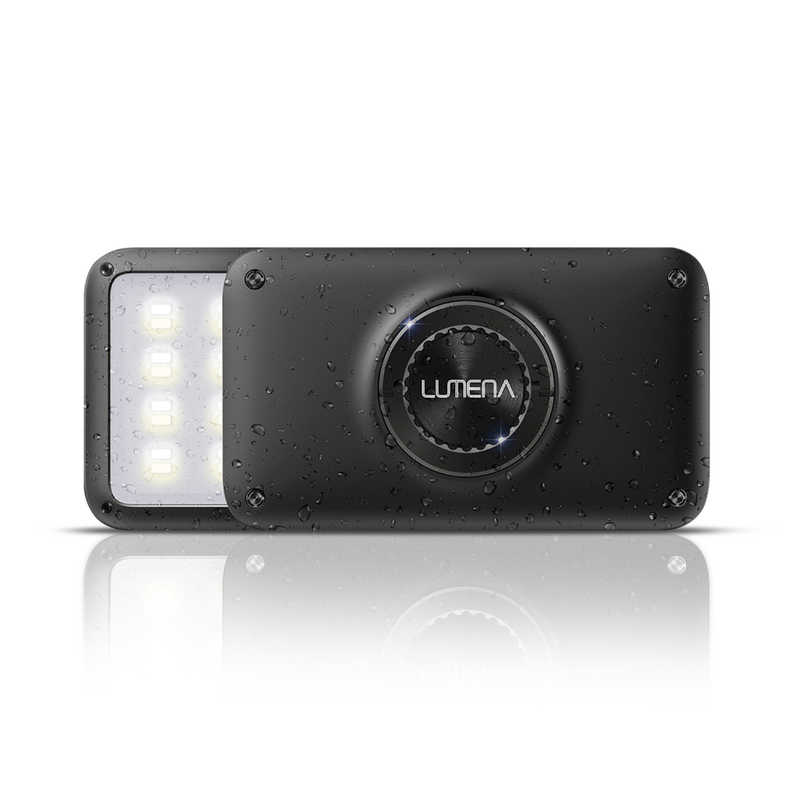 KMｺｰﾎﾟﾚｰｼｮﾝ　アウトドア用品 LEDランタン LUMENA2 (ルーメナー2) メタルブラック [ソーラー・充電式]　LUMENA2BK
