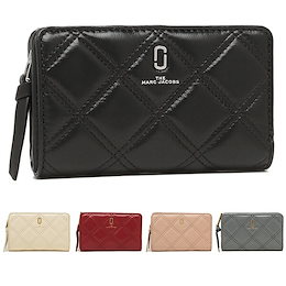 マークジェイコブス 財布 MARC JACOBS M0015782 THE QUILTED SOFTSHOT COMPACT WALLET ソフトショット レディース 二つ折り財布 無地