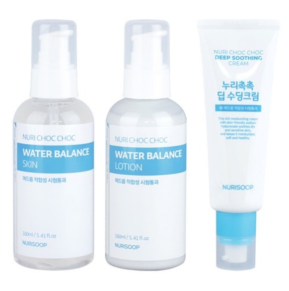 ぬり森 ぬり触り ウォーターバランススキンローションクリームセット1セット