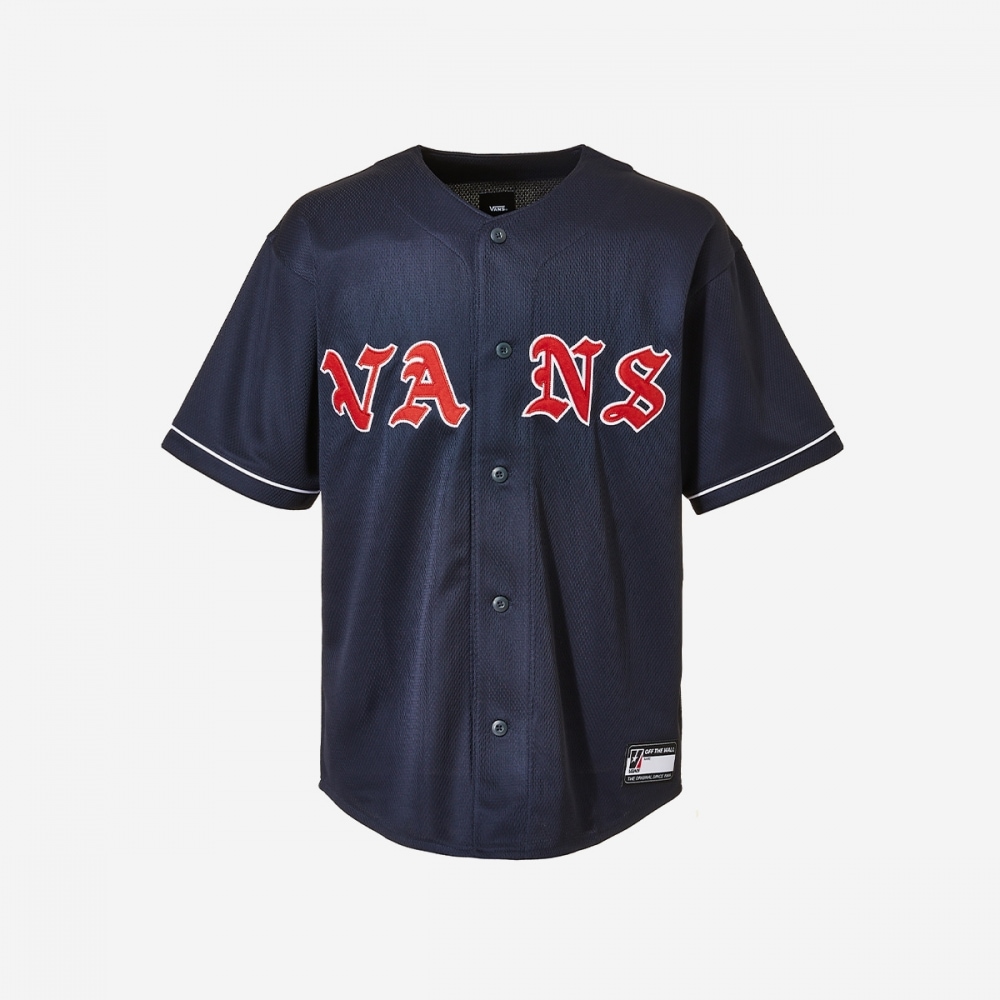 バンズ ウェイサイドアイレット 半袖シャツ VN000KUQJDU-PARISIAN NIGHT 11,289円