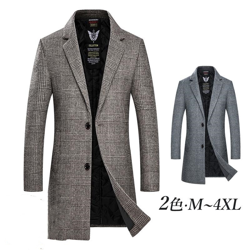 チェスターコート コート ムートンコート メンズ ビジネスコートコート ファッション ロング丈 ラシャコート 通勤 出張 厚手 メルトンコート アウター スリム