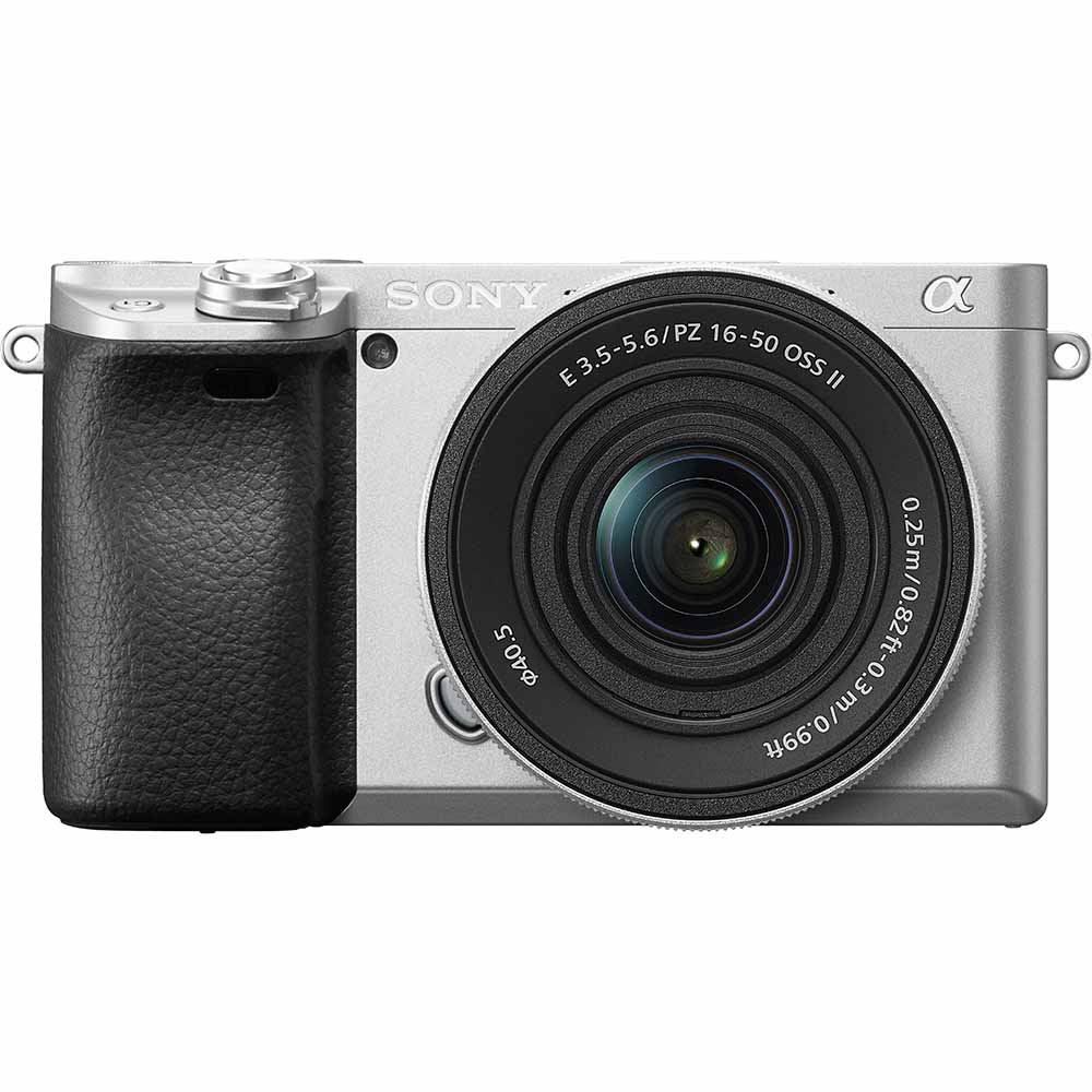 ソニー ILCE-6400K-S ミラーレス一眼カメラ「α6400」パワーズームレンズキット（シルバー） ILCE6400KS