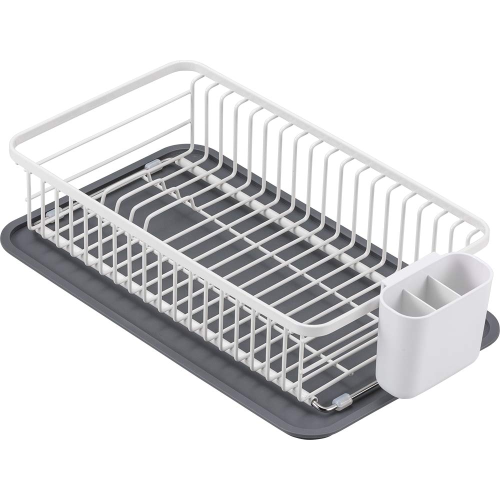 余白(YOHAKU) シンクオンコンパクト水切りバスケット ライトグレー MG-0315