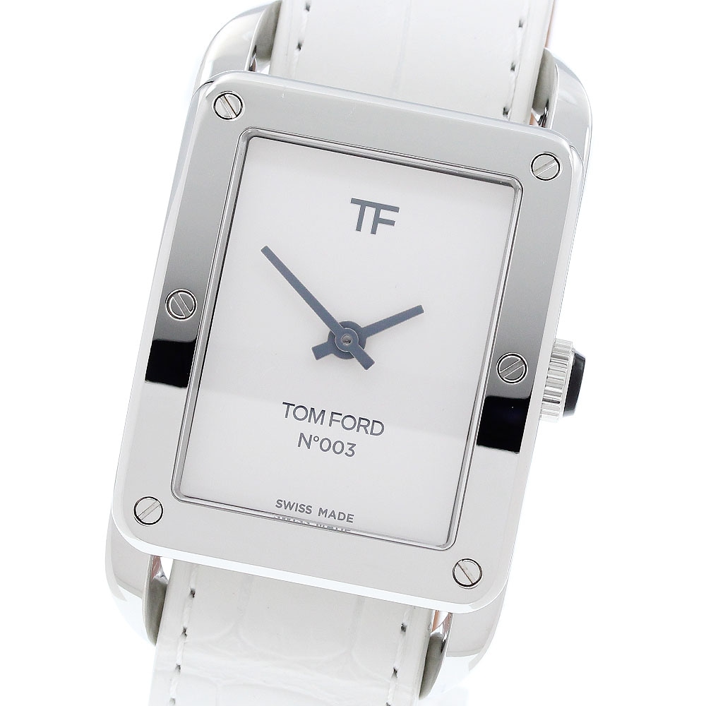トムフォード TOM FORD TFT003002 N.003 クォーツ メンズ 箱付き_904350【中古】 133,600円
