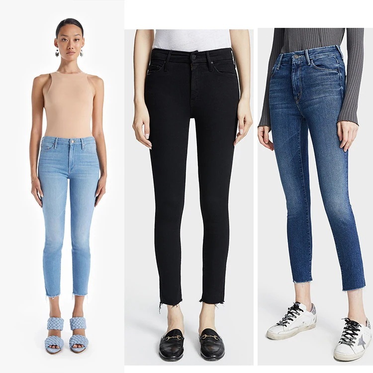 23新作早春欧米母ハイウエストヒップアップ小脚パンツ伸縮性9点タイト痩身インソフトカウ 8,424円