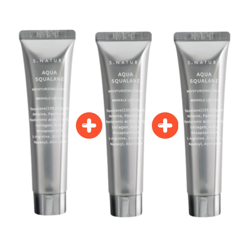 アクアスクワラン水分クリーム, 60ml*3ea