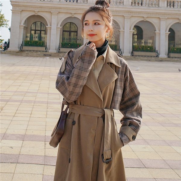 トレンチコート レディース 切り替え ロングコート チェスター アウター Aライン フォーマル 大き