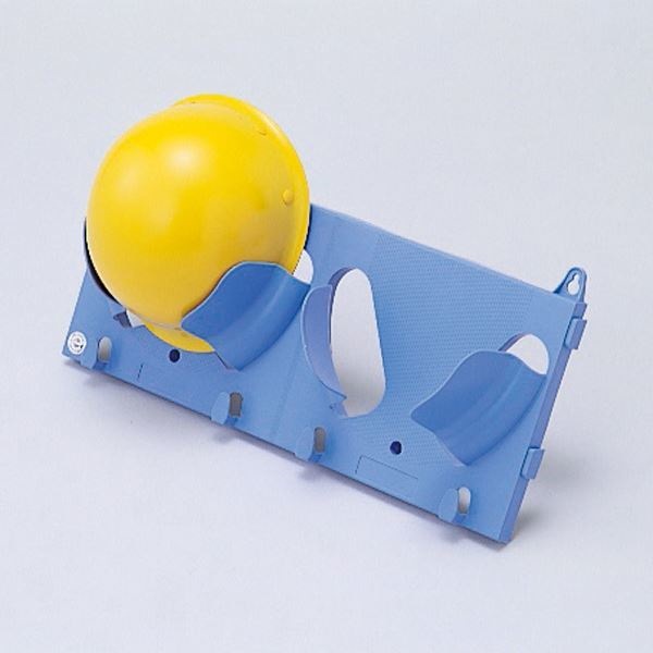 ヘルラック（保護帽整理棚） ST822-R （2個掛け）