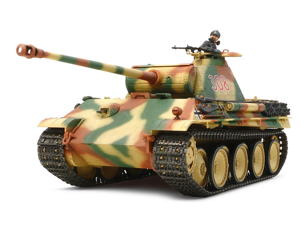 タミヤ 1/35 ドイツ戦車 パンサーG初期型（シングルモーターライズ仕様）【30055】 プラモデル T 30055 ドイツ パンサーG モーターライズ 5,621円
