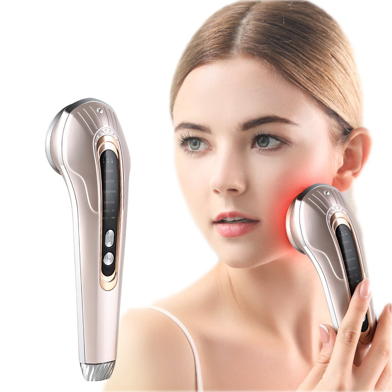 EMS多機能美顔器 目元ケア 超音波 イオン導入1台6 スキンケア 毛穴ケア 美肌