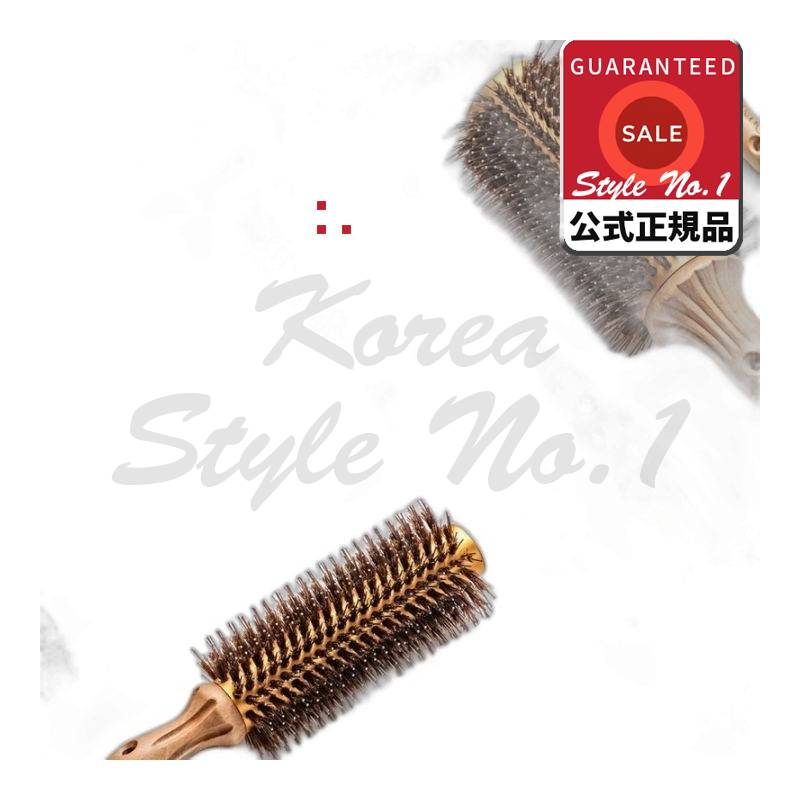 プロフェッショナルヘアロールブラシ高級ドンモ熱損傷最小化熱板ロール櫛大王ロール櫛根ボリューム1号