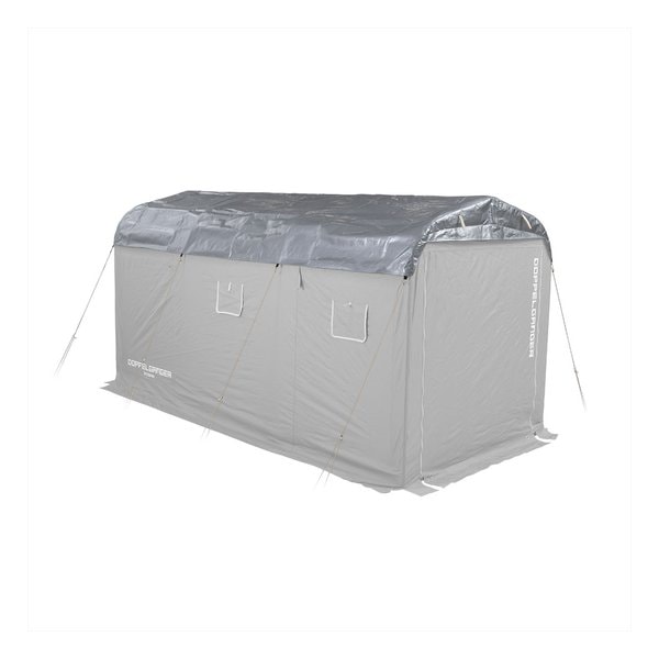 ストレージバイクガレージ DCC330XL用 UV耐候ルーフ シルバー DCC585-SL