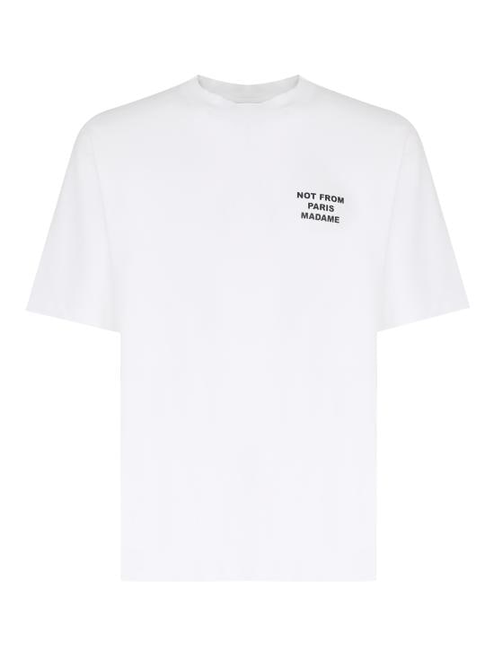 DROLE DE MONSIEUR Men T-Shirts PERMTS203CO002 OPW OPTIC WHITE