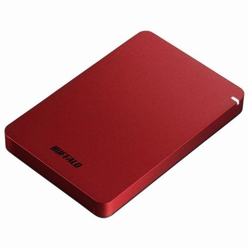 ポータブルHDD 1TB レッド HD-PGF1.0U3-RDA
