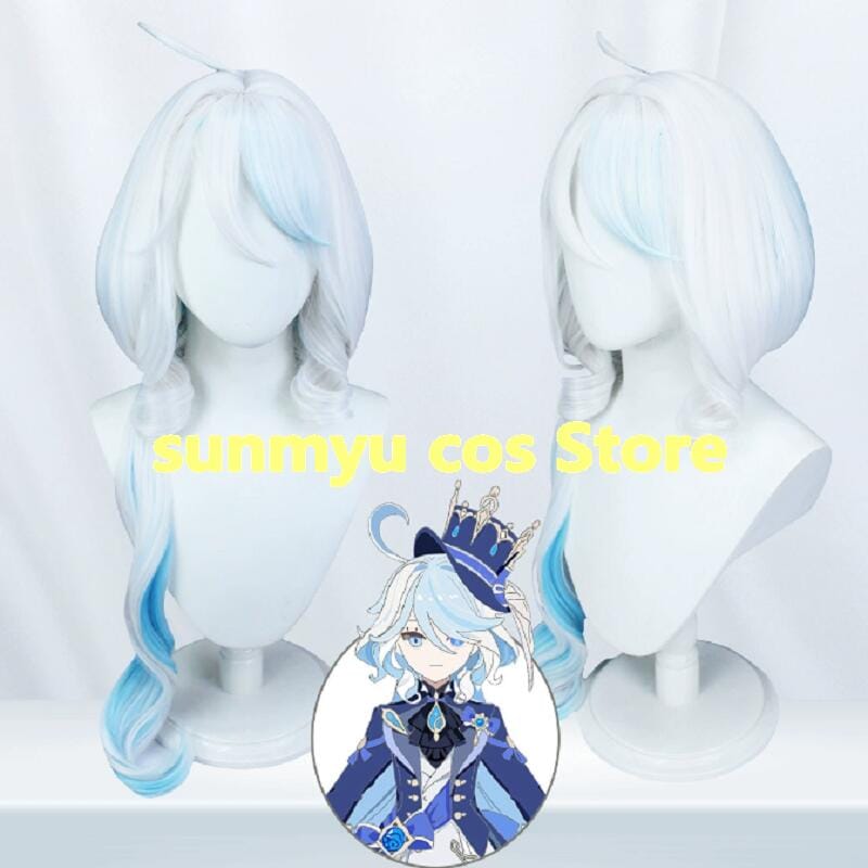原神 Genshin 　フリーナ　 フカルロス コスプレ道具 ウィッグ　かつら