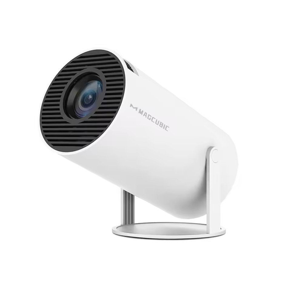 【4K対応・WiFi6＆Bluetooth5.0】Magcubic HY300 ポータブルプロジェクター Android11搭載 自動台形補正 小型 軽量 ホームシアター 最大200インチ 290AN