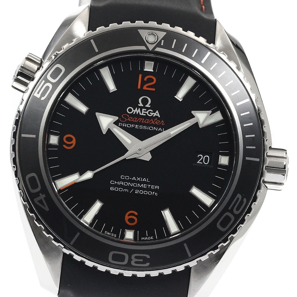オメガ OMEGA 232.32.46.21.01.005 シーマスター プラネットオーシャン コーアクシャル デイト 自動巻き メンズ _877605【中古】 253,890円