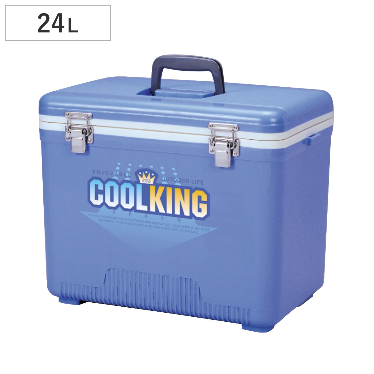 クーラーボックス 24L クールキング 24D 保冷 クーラーBOX 保冷ボックス クーラーバッグ 冷蔵ボックス 24リットル クーラー ボックス BOX キャンプ アウトドア ハンドル