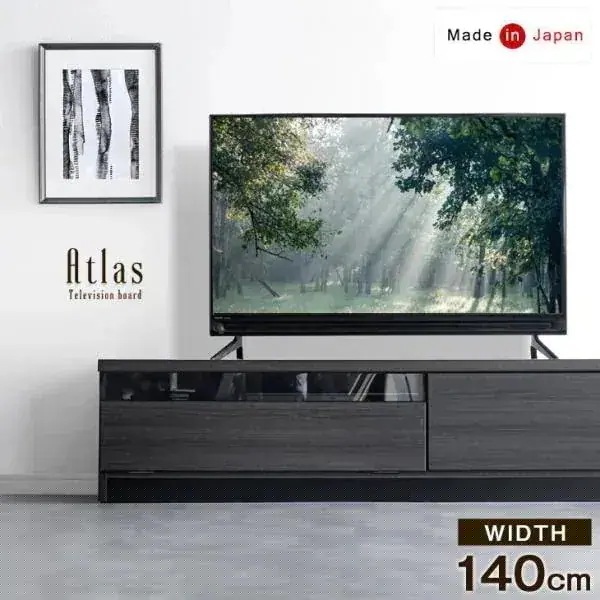 テレビ台 ローボード おしゃれ 収納 140cm テレビボード テレビラック ロータイプ コード収納 国産 木製 北欧 モダン 日本製 完成品 23,429円