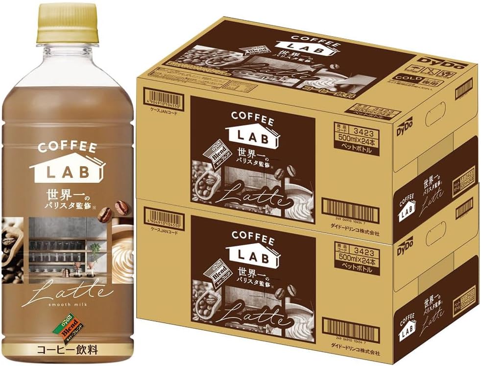 ダイドードリンコダイドー ブレンド クラフトラテ 世界一のバリスタ監修 500mlペットボトル×24本入×(2ケース)