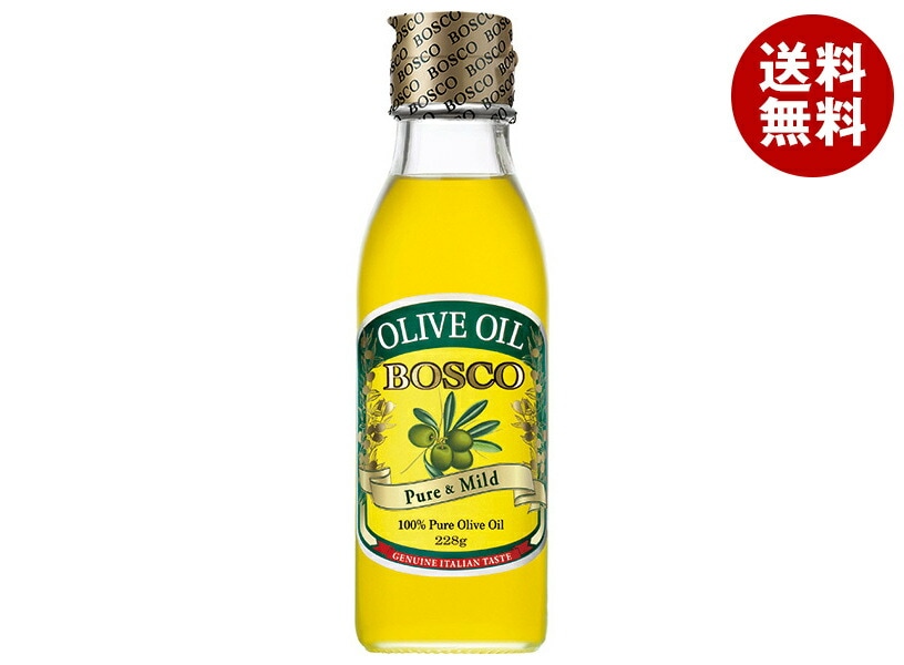 日清オイリオ BOSCO(ボスコ) オリーブオイル 228g瓶＊12本入＊(2ケース)