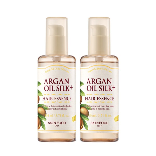 アルガンオイル シルクプラス ヘア エッセンス 2個