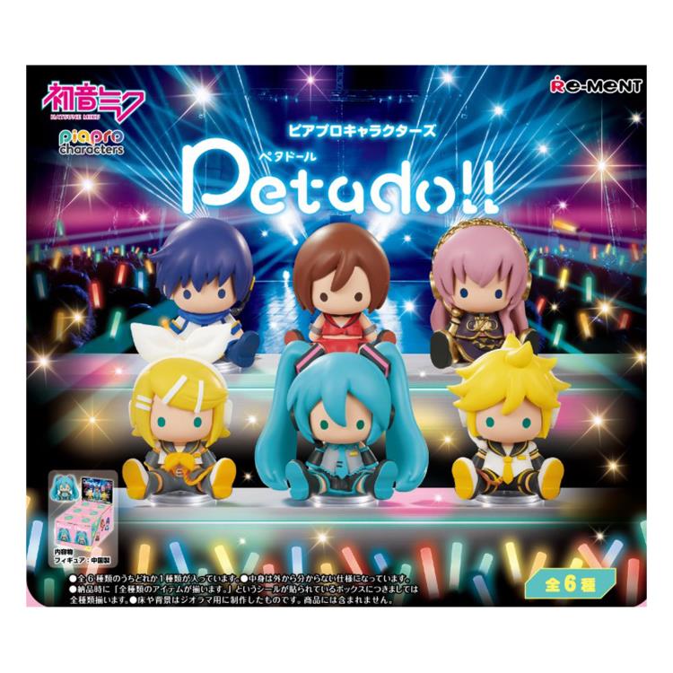 1BOX／6個入り 初音ミク petadoll ピアプロキャラクターズ バーチャルシンガー はつねみく
