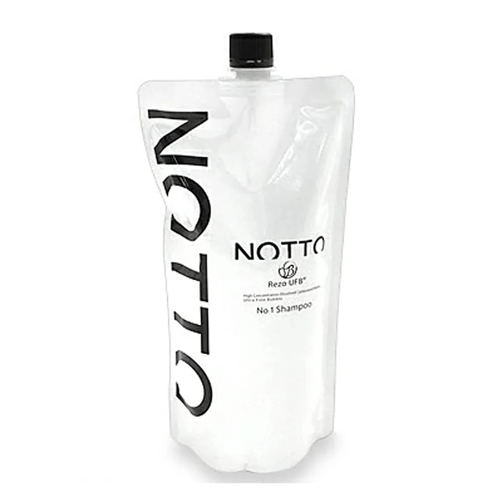 NOTTO マーキュリーコスメティック ノットシャンプー (UFB高濃度溶解炭酸) (レフィル) 650ml