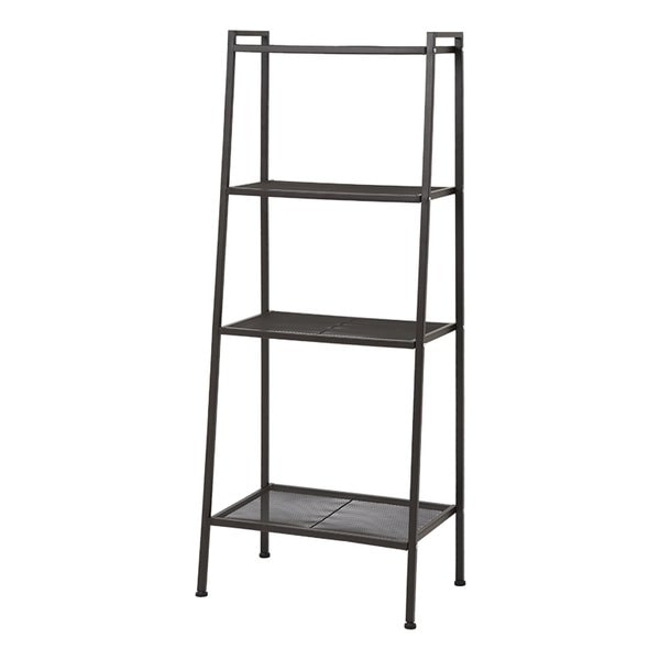 4段スチールラック ダークブラウン 幅59cm KR-3367DBR