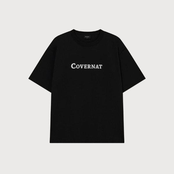 半ズボン CQK CO2602ST02-BK センターロゴ Tシャツ ブラック