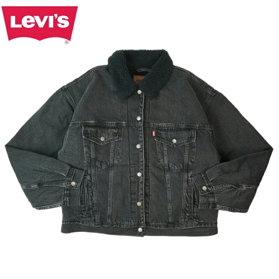 リーバイス LEVIS デニムジャケットA44350000 90s SHERPA TRUCKER JACKET90s シェルパ トラッカー ジャケットLEVIS