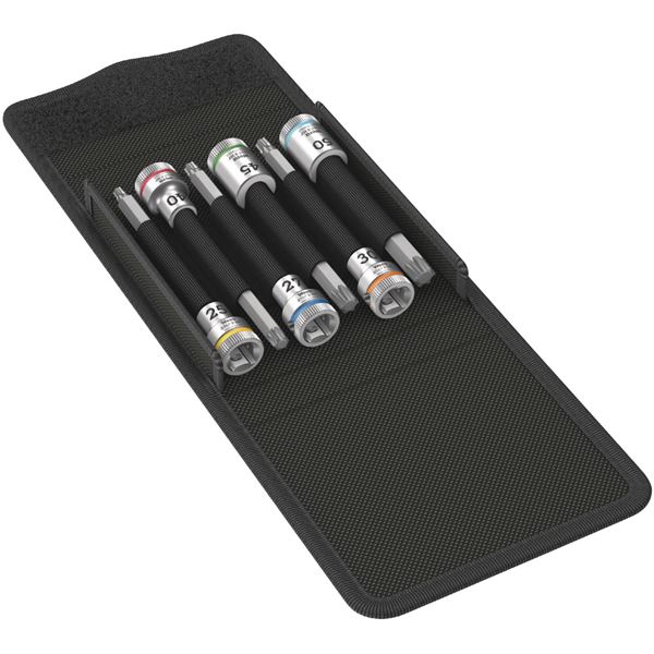 WERA ヴェラ 差込角3/8DR トルクス ビットソケット セット 6個入り 003185 工具 ツール DIY 作業工具 道具