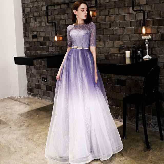 【2025新作入荷】背開き 編み上げ レース Aライン ロング パーティードレス 結婚式 花嫁 二次会 発表会 演奏会 誕生日 フォーマル イブニングドレ