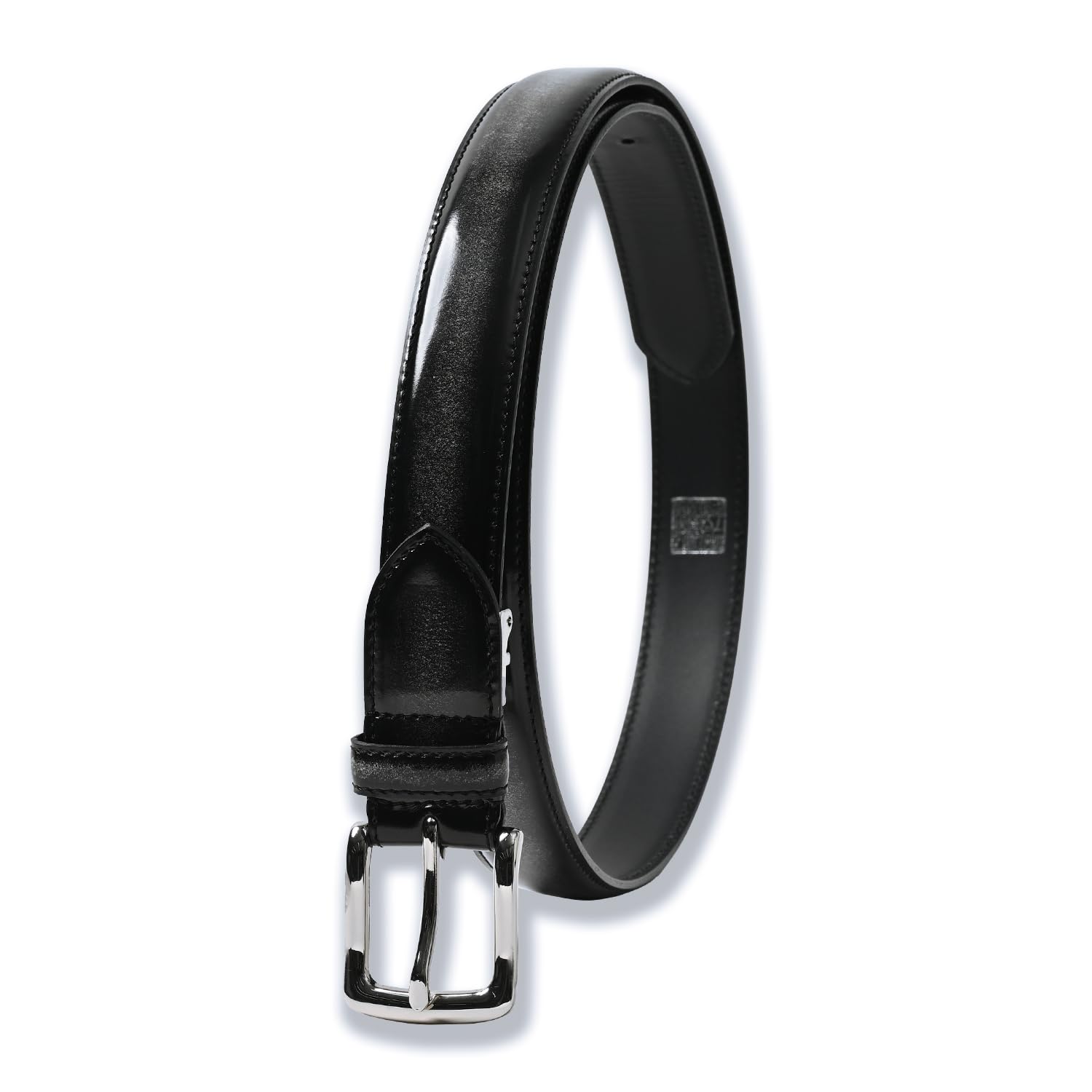 [ナル] アドバンガラスレザー ベルト メンズ 本革 ビジネス カジュアル 日本製 革 レザー 28mm幅 2.8cm幅 長め 大きいサイズ サイズ調整可能 長沢ベルト 人気 ブランド おしゃれ フォ