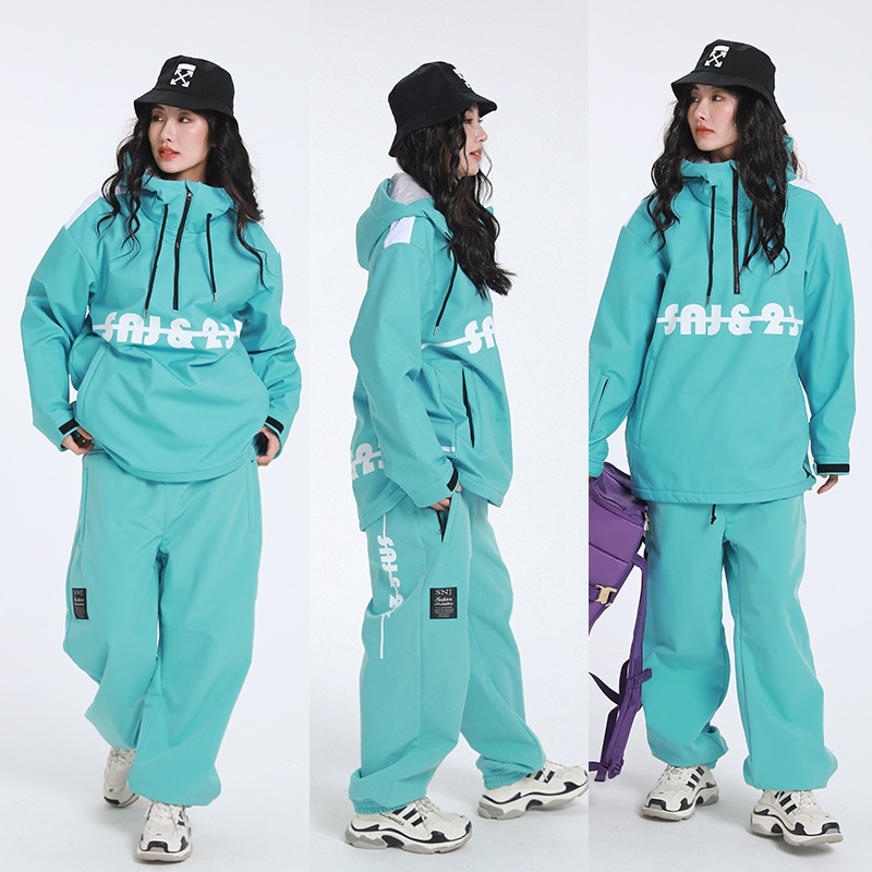 スノーボードウェア 上下セット メンズ レディース 男女兼用 2023 2024 新作 パンツ ジャケット スノボウェア スノーウェア スキーウェア スノボーウェア ゆったり 韓国風 防風 防水 防寒