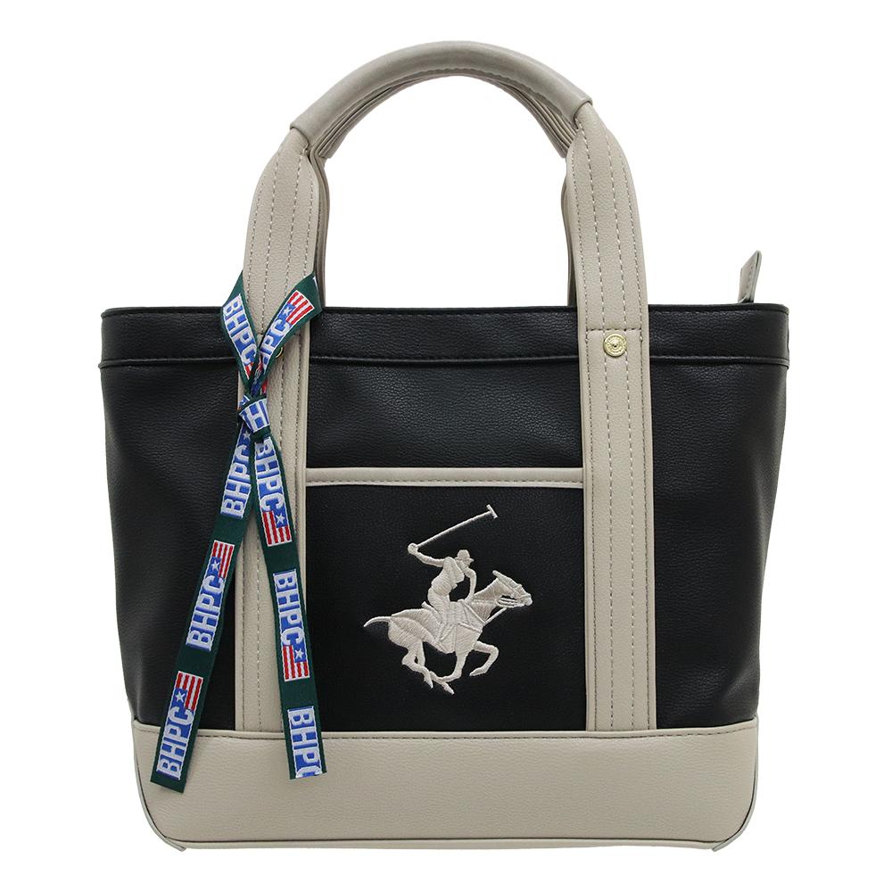 ビバリーヒルズ ポロクラブ トートバッグ ショルダーバッグ BEVERLY HILLS POLO CLUB トートバッグ Sサイズ 手提げ かばん BH2007N-BKGEGE