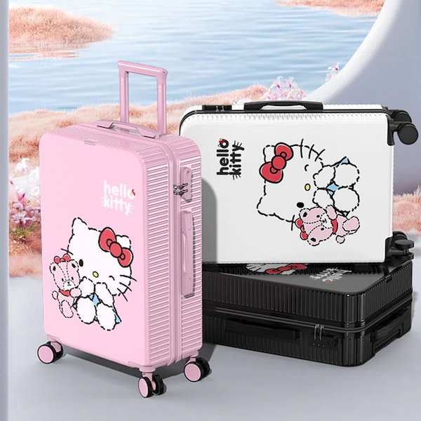 【新品・未使用】ハローキティHello Kitty キャリーケース スーツケース es3a006_05.jpg
