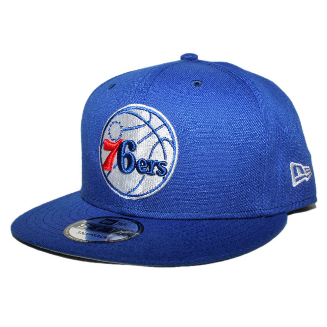 スナップバックキャップ 帽子 9fifty メンズ NBA フィラデルフィア セブンティシクサーズ