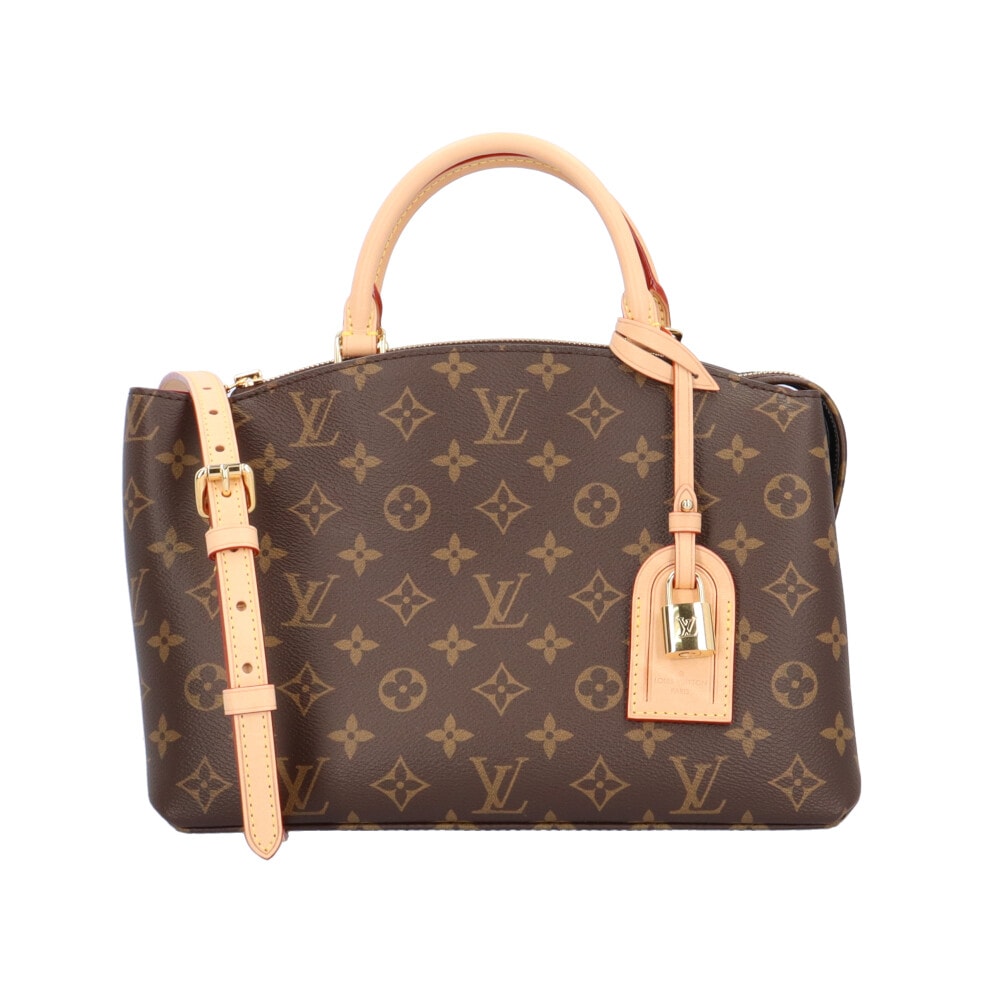 ルイヴィトン プティパレPM ショルダーバッグ モノグラムキャンバス M45900 ブラウン LOUIS VUITTON 中古 美品