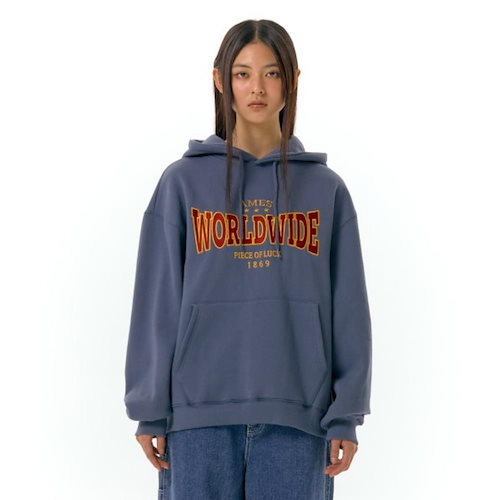 Qoo10 AMES-WORLDWIDE BIG TYPO HOODIE 無地 長 Qoo10 AMES-WORLDWIDE BIG TYPO HOODIE 無地 長