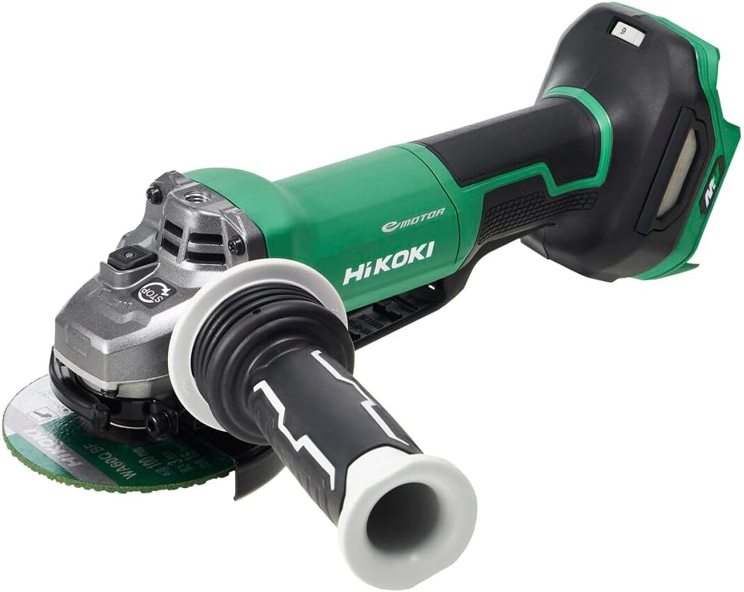 HiKOKI(ハイコーキ) 36V ディスクグラインダー G3610DD トイシ径100mm パドルスイッチ 無段変速 バッテリー・充電器・ケース別売り 充電式 ディスクサンダー G3610DD