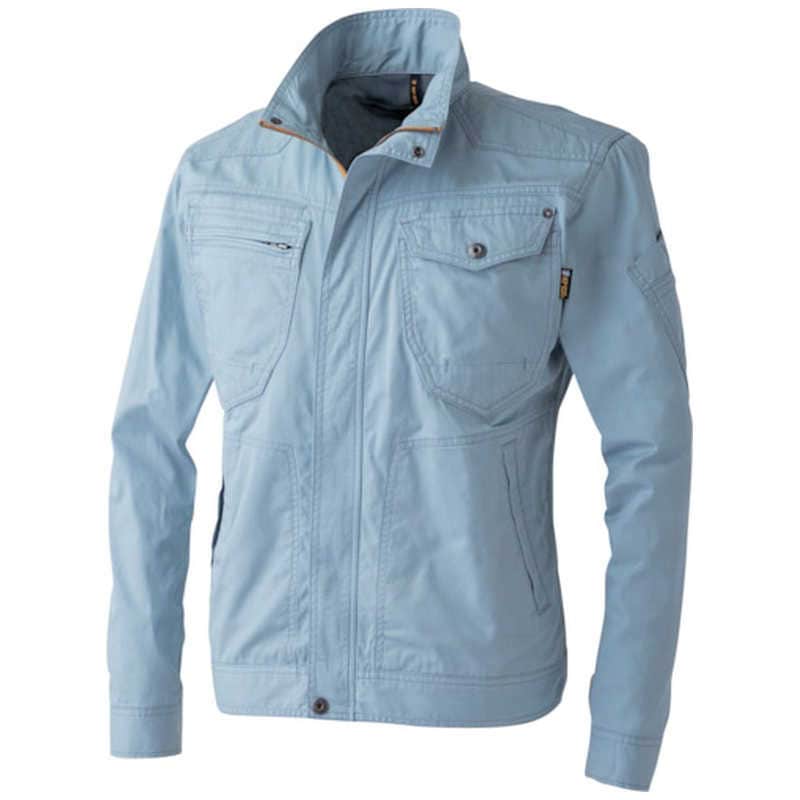 CUC　綿100％長袖ブルゾン ブルーグレー M　77002961M