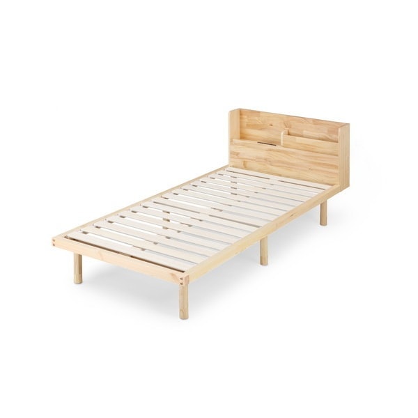 HWBM-S ナチュラル 宮付き高耐荷重すのこベッド メーカー直送