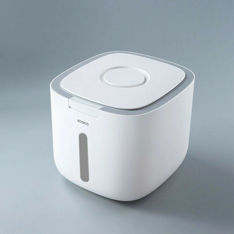 米びつ 10kg お米収納 おしゃれ キッチン用品 キッチン収納 保存容器 ボックス プラスチック ホワイト グレー　ブラック