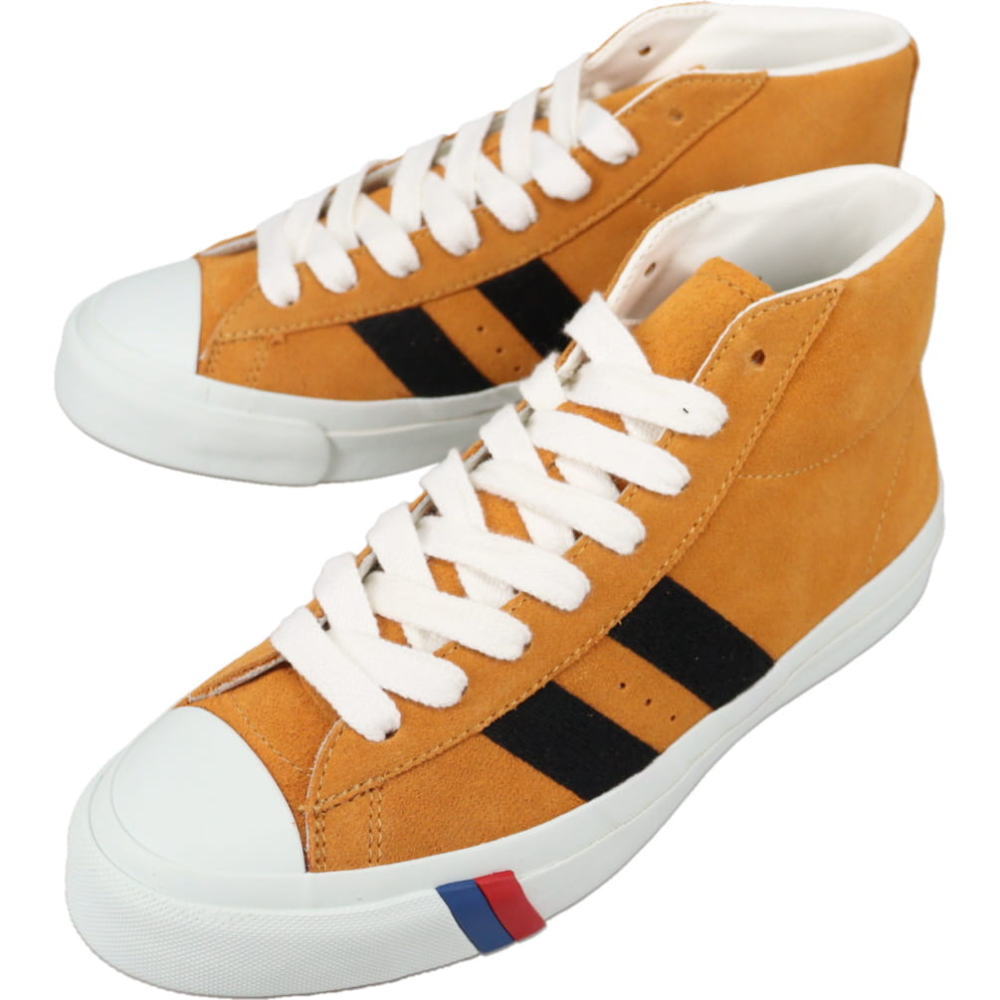 正規品 ロイヤルプラス スエード ハイ マスタード PN1121