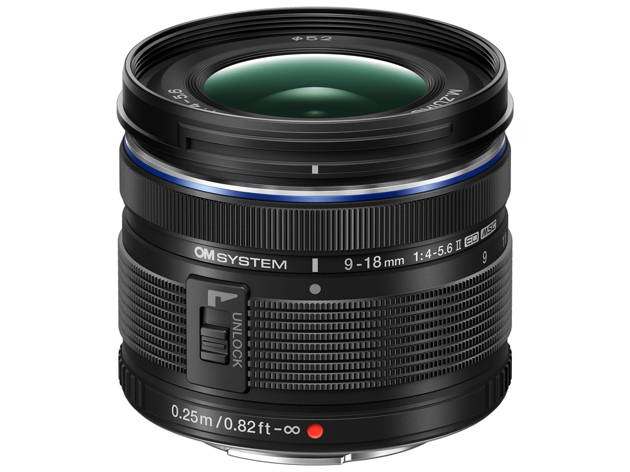 OM SYSTEM M.ZUIKO DIGITAL ED 9-18mm F4.0-5.6 II 広角ズームレンズ