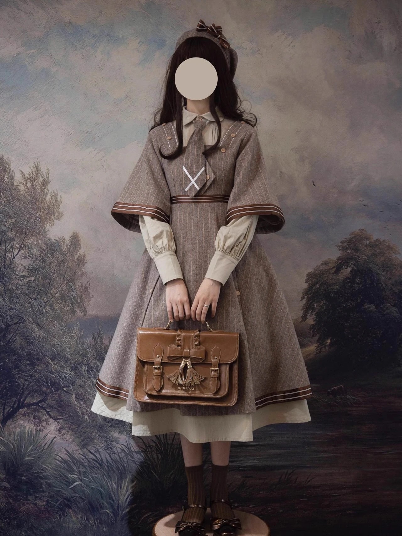 季節気質探偵ウールワンピースロリータロールプレイング