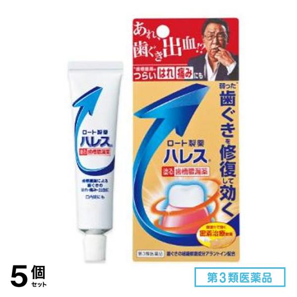 第３類医薬品 ハレス口内薬 15g 5個セット